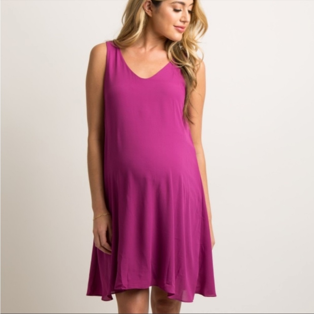 Pink Blush Maternity Dress NWT